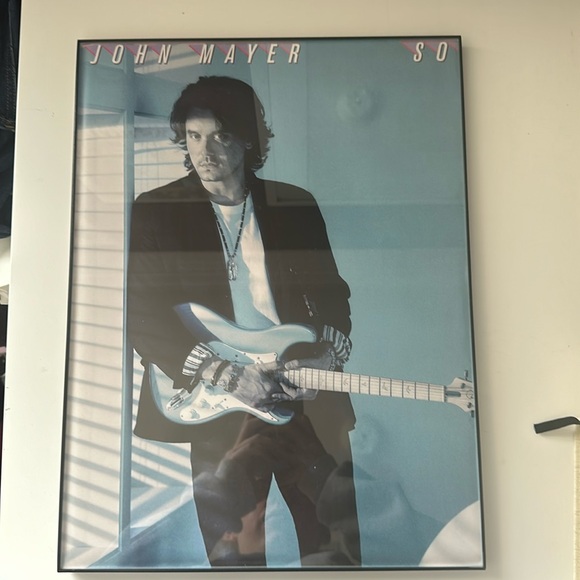 Other - John Mayer Sob Rock Poster with Frame